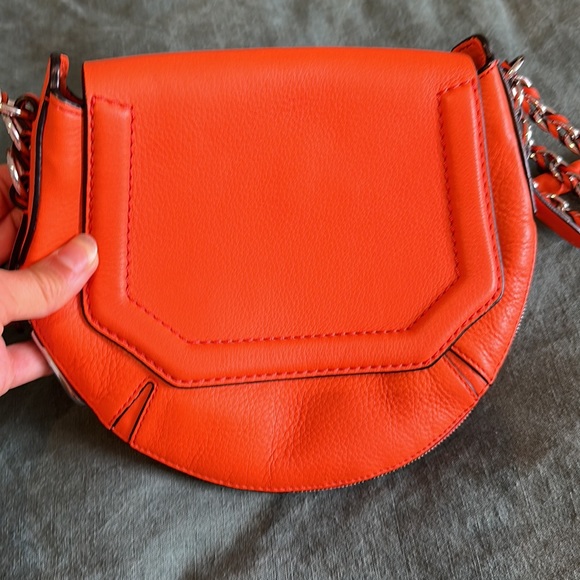 RAG & BONE BRADBURY MINI FLAP CROSSBODY ORANGE BAG - Picture 10 of 10